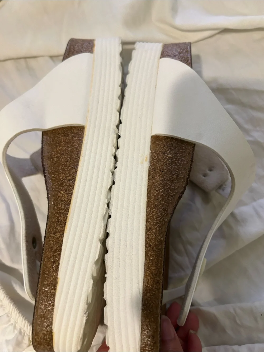 Birkenstock Papillo Gizeh Platform Sandals size 40